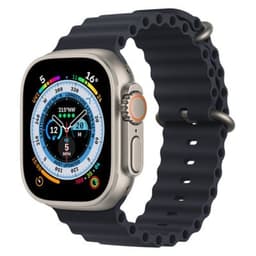 Apple Watch Ultra GPS + Cellular Titanium 49MM Midnight Ocean Band - Pristine