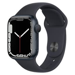 Apple Watch Series 7 GPS Midnight Aluminium 45mm Black Sport Band - Good