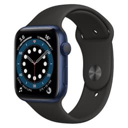 Apple Watch Series 6 GPS Blue Aluminium 44mm Black Sport Band - Very Good