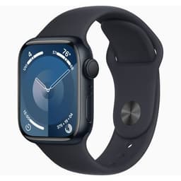 Apple Watch Series 9 GPS Midnight Aluminium 45mm Black Sport Band - Very Good
