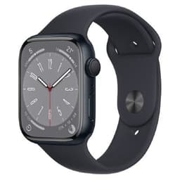 Apple Watch Series 8 GPS Midnight Aluminium 45mm Black Sport Band - Very Good