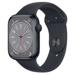 Apple Watch Series 8 GPS + Cellular Midnight Aluminium 45mm Black Sport Band - Very Good