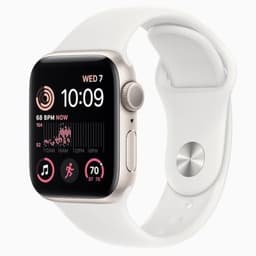 Apple Watch SE (2022) GPS Starlight Aluminium 40mm Starlight Sport Band - Good
