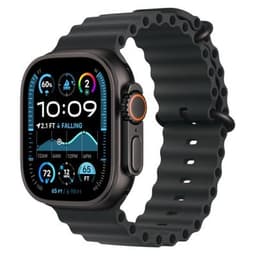 Apple Watch Ultra 2 GPS + Cellular Black Titanium 49MM Black Ocean Band - Pristine