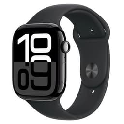 Apple Watch Series 10 GPS Jet Black Aluminium 46mm Black Sport Band - Good