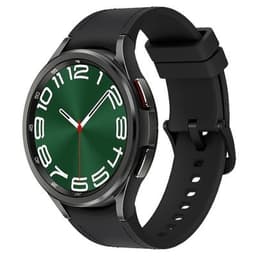 Samsung Galaxy Watch6 Classic Bluetooth Black 47MM Hybrid Eco Black Leather Band - Very Good