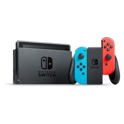Nintendo Switch V2 Neon Blue/Neon Red - Pristine