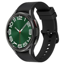 Samsung Galaxy Watch6 Classic LTE Black 47MM Hybrid Eco Black Leather Band Unlocked - Good