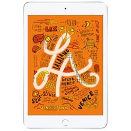 iPad Mini 5th Gen (2019) 64GB Silver Unlocked - Very Good