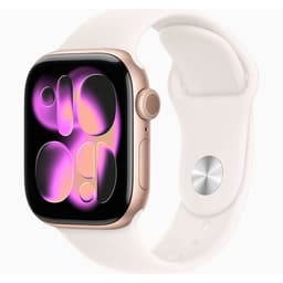 Apple Watch Series 11 GPS Rose Gold Aluminium 42mm Light Blush Sport Band - Pristine