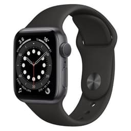 Apple Watch Series 6 GPS Space Grey Aluminium 40mm Black Sport Band - Good