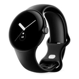 Google Pixel Watch LTE Matte Black 41mm Obsidian Active Band Unlocked - Good