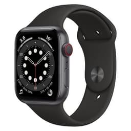 Apple Watch Series 6 GPS + Cellular Space Grey Aluminium 44mm Black Sport Band - Good