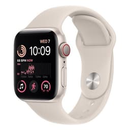 Apple Watch SE (2022) GPS + Cellular Starlight Aluminium 40mm Starlight Sport Band - Good