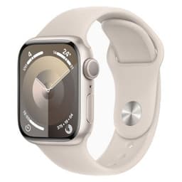 Apple Watch Series 9 GPS Starlight Aluminium 45mm Starlight Sport Band - Very Good