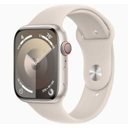 Apple Watch Series 9 GPS + Cellular Starlight Aluminium 45mm Starlight Sport Band - Very Good