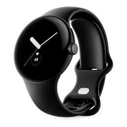 Google Pixel Watch Bluetooth Matte Black 41mm Obsidian Active Band - Good