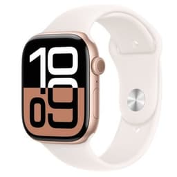 Apple Watch Series 10 GPS Rose Gold Aluminium 42mm Light Blush Sport Band - Good