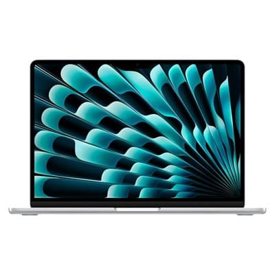 MacBook Air 15" 2025 M4 10-Core CPU 10-Core GPU 16GB 256GB Silver - Pristine
