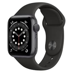 Apple Watch Series 6 GPS Space Grey Aluminium 44mm Black Sport Band - Pristine