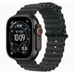 Apple Watch Ultra 3 GPS + Cellular Black Titanium 49MM Black Ocean Band - Very Good