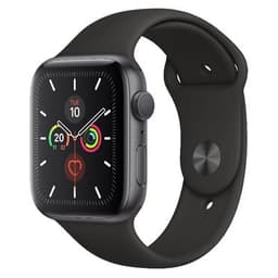Apple Watch Series 5 GPS + Cellular Space Grey Aluminium 44mm Black Sport Band - Good