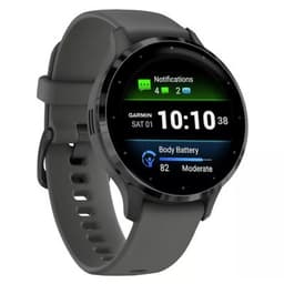 Garmin Venu 3S Slate 41mm Pebble Grey Silicone Band - Good
