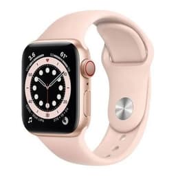 Apple Watch Series 6 GPS + Cellular Gold Aluminium 40mm Pink Sport Band - Pristine