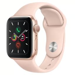 Apple Watch Series 5 GPS Gold Aluminium 40mm Pink Sport Band - Very Good