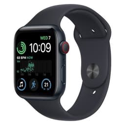 Apple Watch SE (2022) GPS + Cellular Midnight Aluminium 40mm Black Sport Band - Pristine