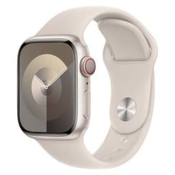 Apple Watch Series 9 GPS + Cellular Starlight Aluminium 41mm Starlight Sport Band - Very Good