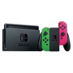 Nintendo Switch Neon Pink/Neon Green - Very Good