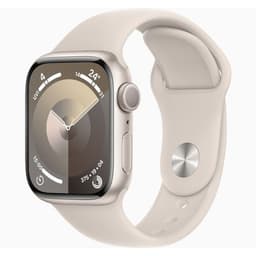 Apple Watch Series 9 GPS Starlight Aluminium 41mm Starlight Sport Band - Very Good