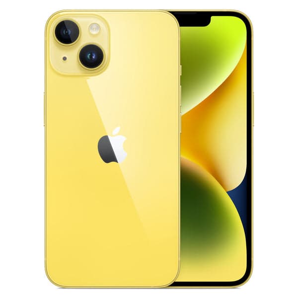 Refurbished iPhone 14 - Yellow - 128 GB - Pristine