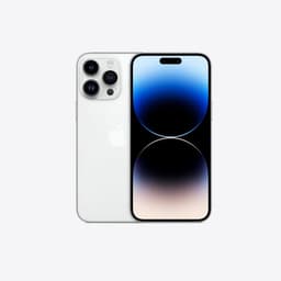 Refurbished iPhone 14 Pro with New Battery - Silver - 256 GB - Very Good