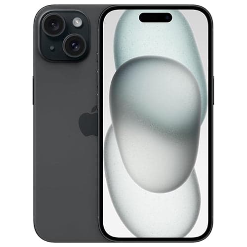 Refurbished iPhone 15 - Black - 256GB - Premium