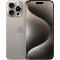 Refurbished iPhone 15 Pro Max - Natural Titanium - 512GB - Premium