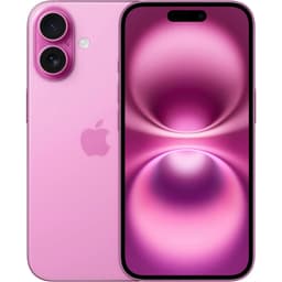 Refurbished iPhone 16 - Pink - 256GB - Pristine