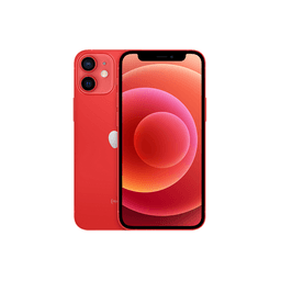 Refurbished iPhone 12 Mini - Red - 128GB - Good