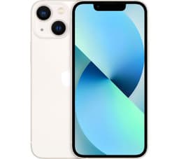 Refurbished iPhone 13 Mini with New Battery - 128GB - Starlight - Very Good