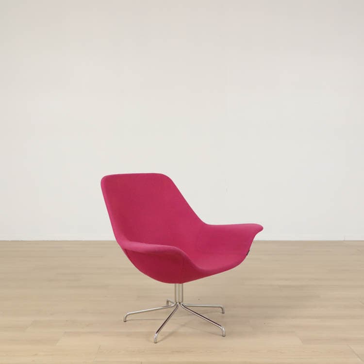 Fåtölj Oyster Low - Rosa