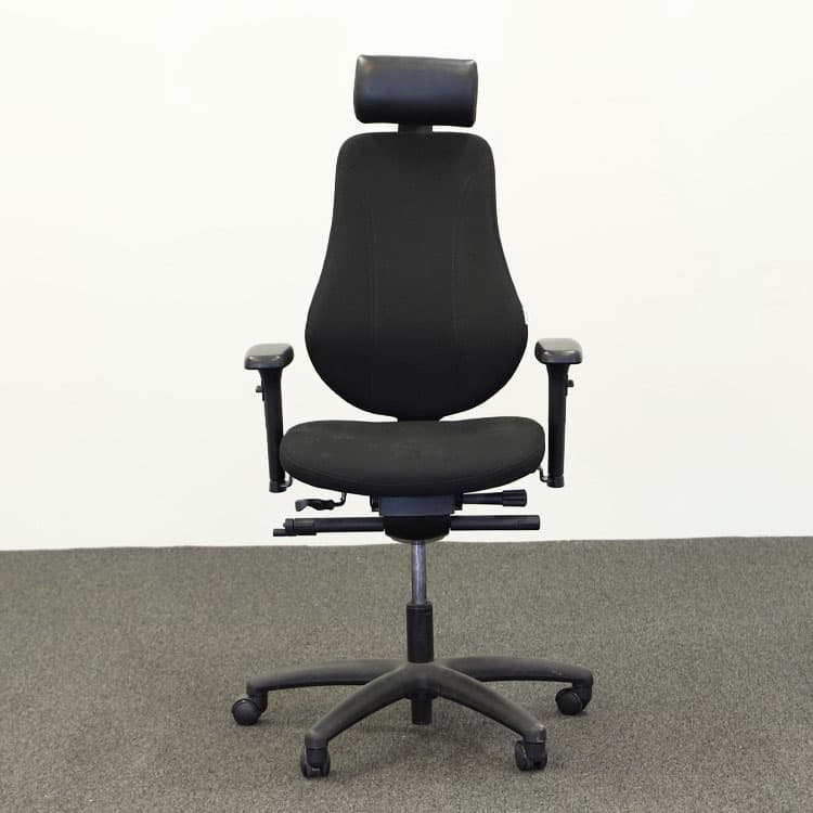 Kontorsstol Surf - Svart fot - Utan armstöd med nackstöd