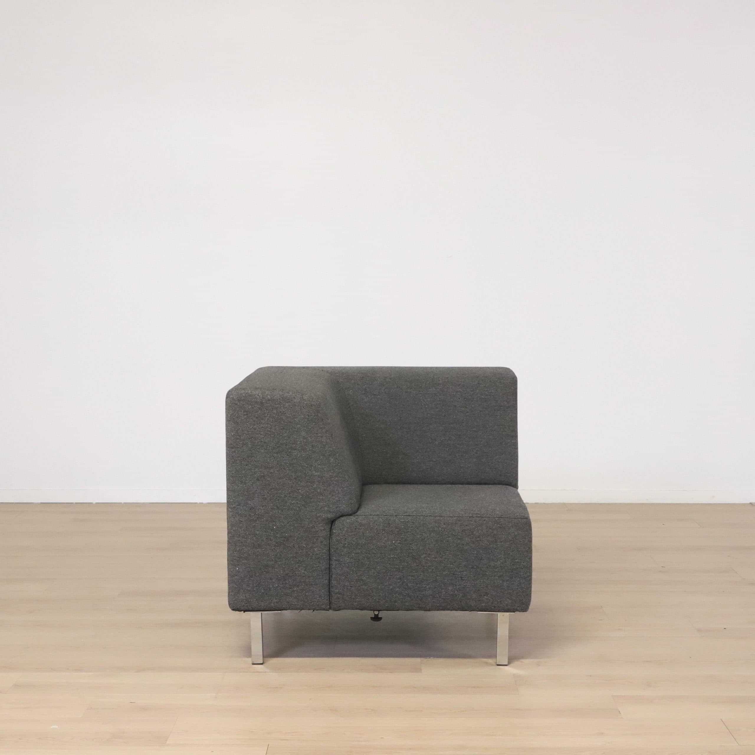 Modulsoffa U-sit - Grå Hörnmodul