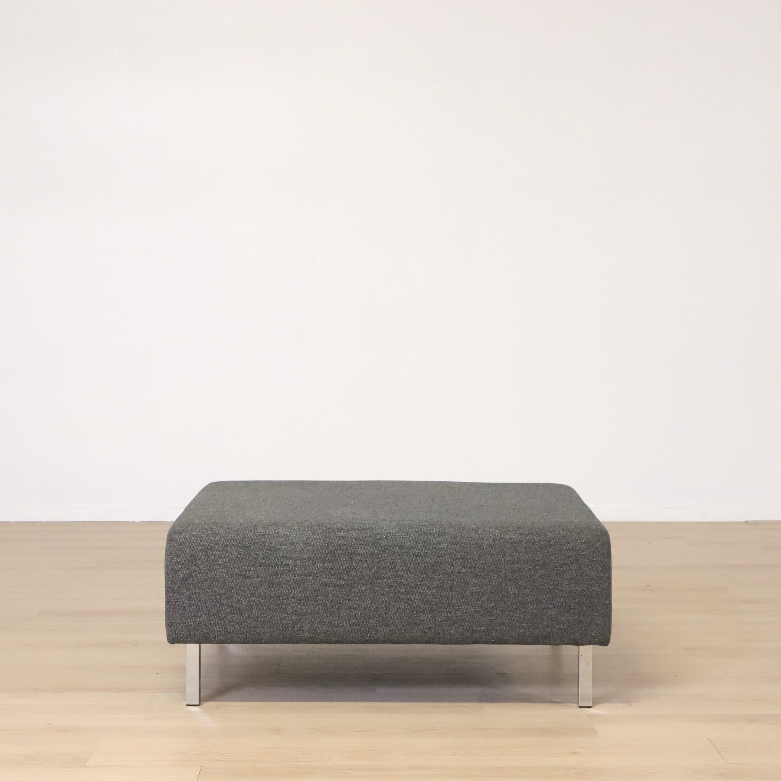 Modulsoffa U-sit - Grå puff