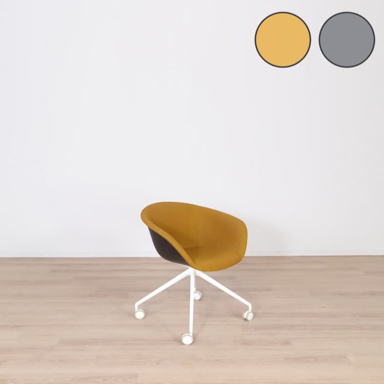 Mötesstol Duna 02 - Brun