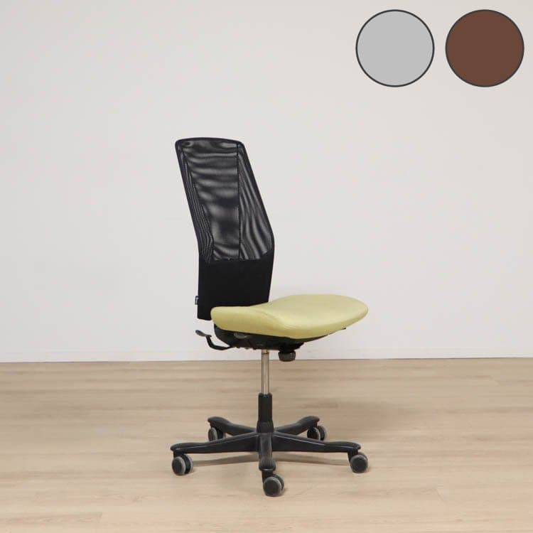 Kontorsstol 5000  - Grå med kromad fot