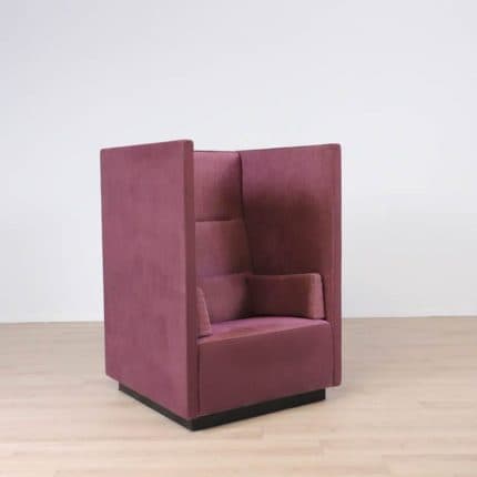 Fåtölj Float High Large - Lila