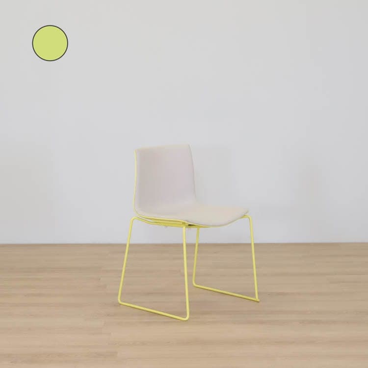 Caféstol Catifa 46  - Gul/Beige