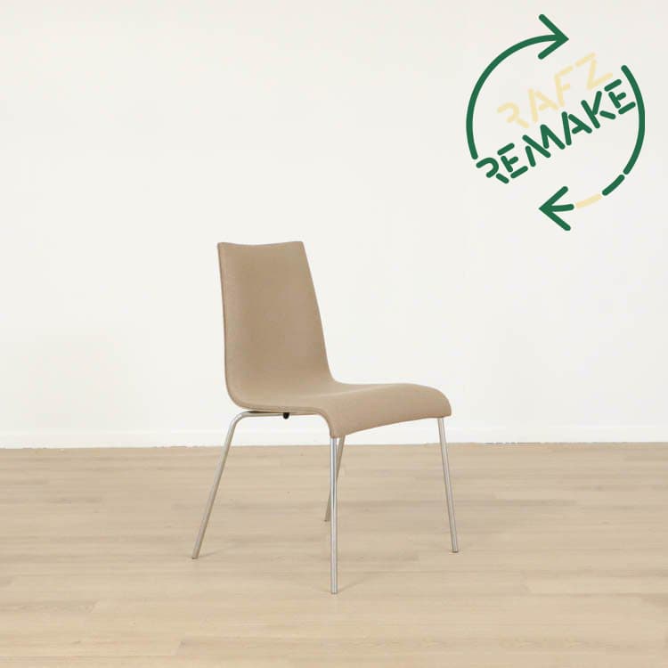 Konferensstol Asia R/4L - Brunbeige (Ny klädsel)