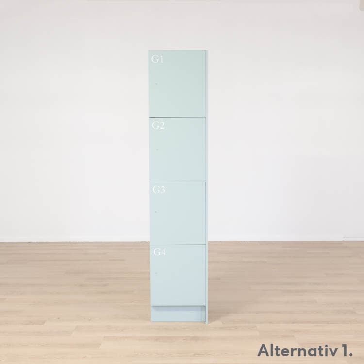 Personalskåp Combiline  - 41x49x193